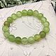 Green bracelet made of natural onyx stone. Bead bracelet. naturalkavni. My Livemaster. Фото №5