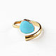 Ring track with cubic zirconia, gold ring with cubic zirconia. Rings. Irina Moro. My Livemaster. Фото №6