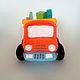 Knitted truck Soft toy truck dump Truck. Stuffed Toys. sunnytoys-gifts. My Livemaster. Фото №4