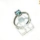 Aquamarine. ' Marina ' ring with aquamarine. Rings. Design jewelry. My Livemaster. Фото №4