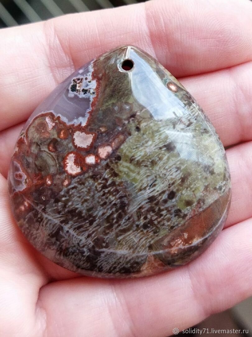 Агаты. Подвески-кабошоны купить в интернет-магазине Ярмарка Мастеров по ...