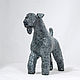Order Statue of Kerry-blue Terrier. Elena Zaychenko - Lenzay Ceramics. Livemaster. . Figurines Фото №3