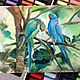  Necklace parrots in the jungle. Print from the author's work. Pictures. Valeria Akulova ART. My Livemaster. Фото №5