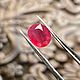 Рубин природный 1.59 ct Songea Tanzania. Кабошоны. Звездопад (только натуральные камни). Ярмарка Мастеров.  Фото №5