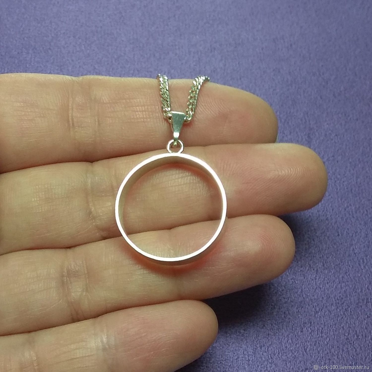 Оправа серебро 925 пробы - диаметр 21 мм в интернет-магазине на Ярмарке ...