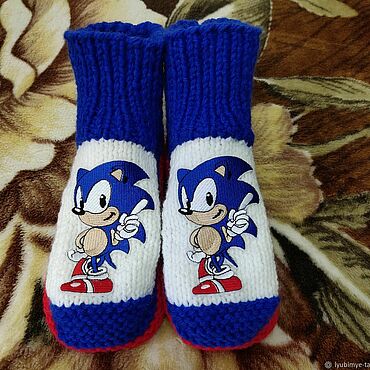 Вязаные Тапочки Соник Ежик в ассортименте / Sonic The Hedgehog. Любимые Тапочки - Для всей семьи. Обувь ручной работы - Ярмарка Мастеров Обувь ручной работы. Ярмарка Мастеров - ручная работа Вязаные Тапочки Соник Ежик в ассортименте / Sonic The Hedgehog. Handmade.
