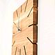 Reloj de pared de madera. Watch. nikolay2503. Интернет-магазин Ярмарка Мастеров.  Фото №2