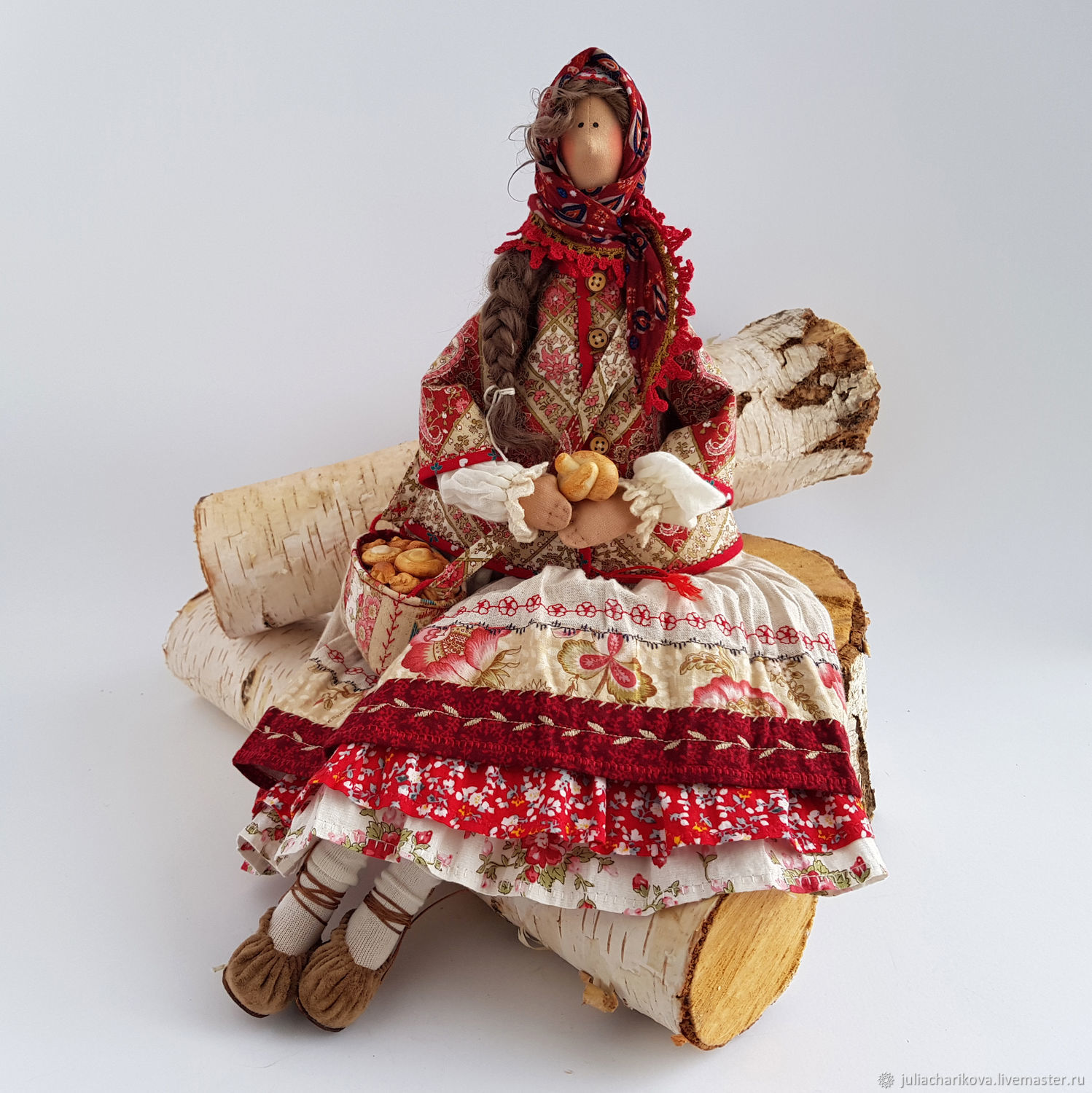 Тильда в стиле бохо. Параня, Интерьерная кукла, Ставрополь,  Фото №1