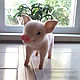 Chrona pig – the pig is felted from wool, felted toy (pig). Felted Toy. Woolen Zoo. My Livemaster. Фото №5