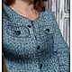 Жакет вязаный "а Ля Шанель" и МК. Жакеты. Марина (Lovebutik). Ярмарка Мастеров.  Фото №4