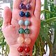 Set chakra Jewelry bracelet earrings beads pendant rosary. Amulet. milo-svehi-mag (milo-svehi-mag). My Livemaster. Фото №4