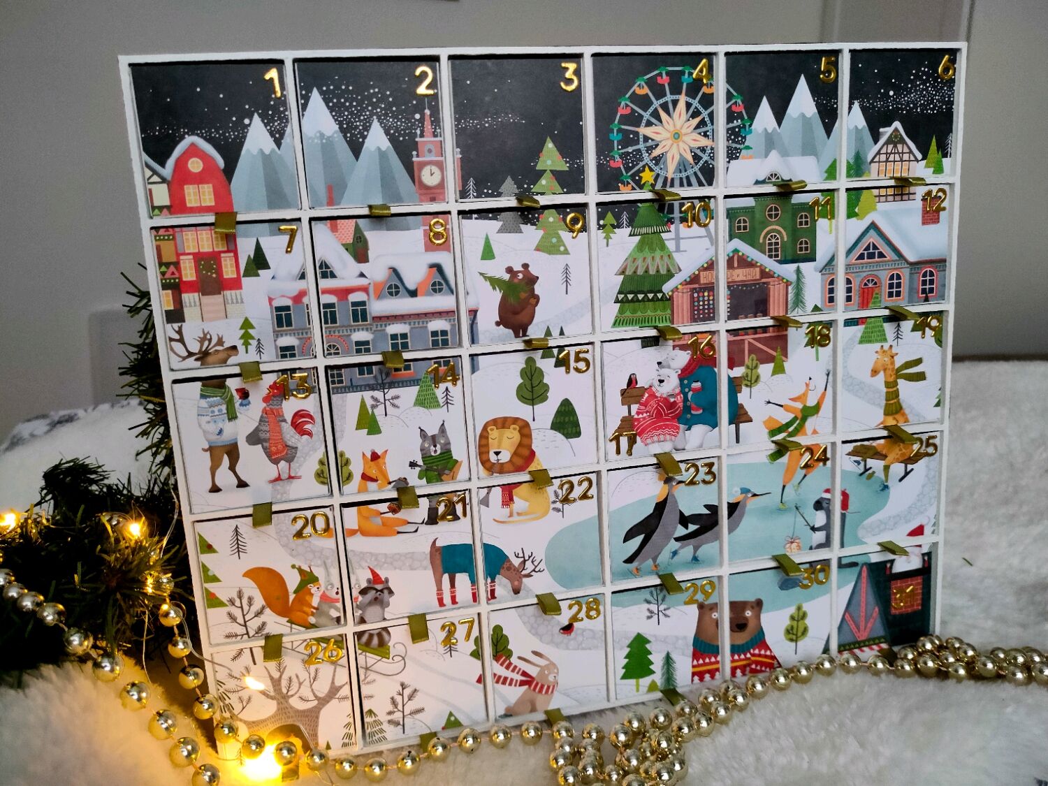 Адвент-календарь – купить на Ярмарке Мастеров – S0IM4RU | Адвент ...