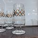 Set of vintage glasses, Bohemia (5 pieces) (6831). Vintage glasses. antikvar72 (antikvar72). Online shopping on My Livemaster.  Фото №2