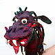 Juguete de guante Dragón, muñeca de guante monstruo, Puppet show, Rostov-on-Don,  Фото №1