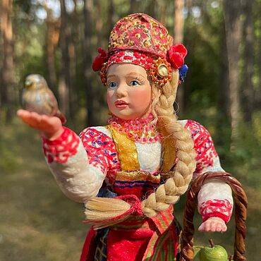 Для дома и интерьера ручной работы. Ярмарка Мастеров - ручная работа Игрушки: Ватная игрушка. Handmade.