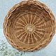 Order Round wicker basket without handle made of willow vine. Elena Shitova - basket weaving. Livemaster. . Basket Фото №3