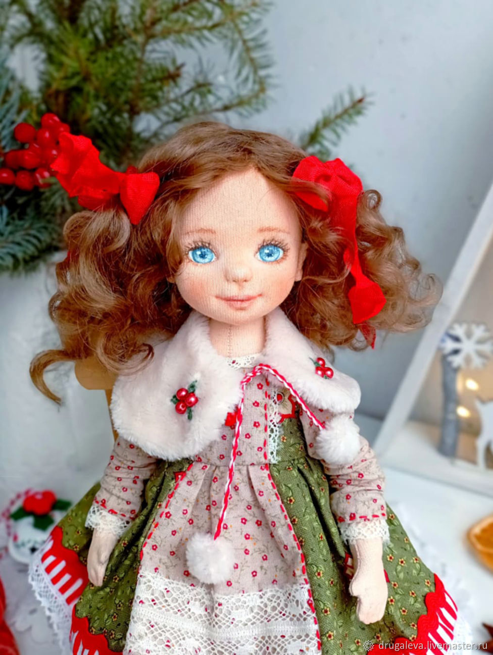 Кукла коллекционная Катюша, авторская кукла – заказать на Ярмарке ...