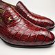 Order Men's loafers, made of genuine crocodile leather, individual tailoring!. SHOES&BAGS. Livemaster. . Loafers Фото №3