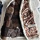 Женский жилет из овчины/натуральный мех. Жилеты. ღТёплый Дарღ  ✃ Москва. Интернет-магазин Ярмарка Мастеров.  Фото №2