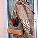Tweed and genuine leather bag with a large chain. Sacks. Olga'SLuxuryCreation. Online shopping on My Livemaster.  Фото №2