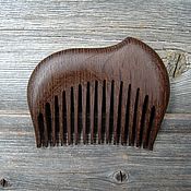 Сувениры и подарки handmade. Livemaster - original item The comb is made of bog oak. Handmade.