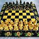Chess is big'Sunflowers ' made of wood, gift. Chess. Anna Fekolkina chess-souvenirs. Online shopping on My Livemaster.  Фото №2