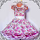 Baby dress'Flowers' lilac Art.227, Childrens Dress, Nizhny Novgorod,  Фото №1