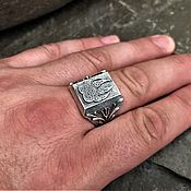 Украшения handmade. Livemaster - original item The ring seal Velez. Handmade.