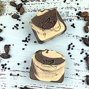 Косметика ручной работы handmade. Livemaster - original item Natural soap on goat milk Chocolate. Handmade.