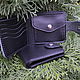 Men's black leather wallet. Wallets. crecca. My Livemaster. Фото №4
