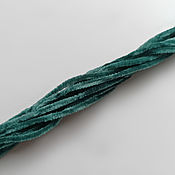 Материалы для творчества handmade. Livemaster - original item Chenille Spain, color green, 3 mm.,1 meter. Handmade.