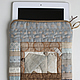 Cover for iPad "Polar bear with fish" made of fabric. Classic Bag. Cuteshop. Online shopping on My Livemaster.  Фото №2