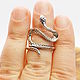 Detachable Snake Ring (16-17.5). Rings. Selberiya shop. My Livemaster. Фото №6