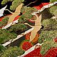 Винтаж: Кимоно  томэ-содэ Журавли, Япония. Платья винтажные. Анночка. Ярмарка Мастеров.  Фото №5