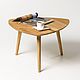 Coffee table Scandi from solid oak, Tables, Pinsk,  Фото №1
