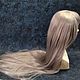 Long grey wig. Wig. Felt Hats Shop. Online shopping on My Livemaster.  Фото №2