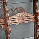 Полка для 4 мечей американский орех. Подставки. CNC-Wood. Ярмарка Мастеров.  Фото №5