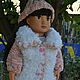 Abrigo de piel y sombrero para muñeca Gotz 46 cm. Clothes for dolls. DominikaSamara. Ярмарка Мастеров.  Фото №6