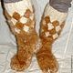 Order Socks TAYGA mens dog hair. Livedogsnitka (MasterPr). Livemaster. . Socks Фото №3