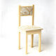 Furniture for dolls: Solid wood chair 11h20h8,5,, Doll furniture, Moscow,  Фото №1