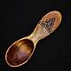 Maple camping spoon with Celtic maze pattern, Spoons, Shumerlya,  Фото №1