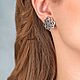 August Earrings, Stud earrings, Belaya Cerkov,  Фото №1