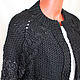 Кардиган крупной вязки. Кардиганы. Knit by Heart - Вязаная одежда 富. Ярмарка Мастеров.  Фото №4