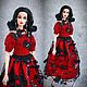 Комплект одежды "Кармен" для кукол ИТ и Барби. Одежда для кукол. Tasha Dolls. Ярмарка Мастеров.  Фото №4