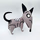 Order The dog Sparky from the movie 'FRANKENWEENIE'. Nika Yakicheva. Livemaster. . Felted Toy Фото №3