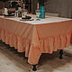 TABLECLOTHS: Molinia linen tablecloth shape and size optional. Tablecloths. molinialife. My Livemaster. Фото №4