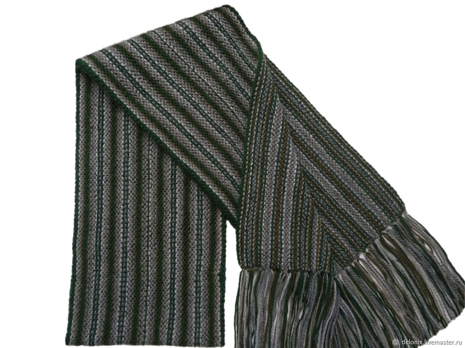 связанные мужские шарфы фото