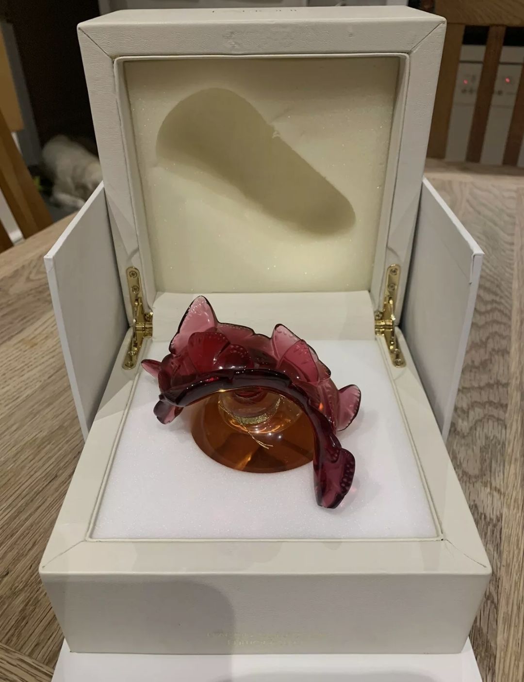 РАССРОЧКА ДО 10 МЕСЯЦЕВ.Lalique Crystal флаконе Духи крылья бабочек в ...