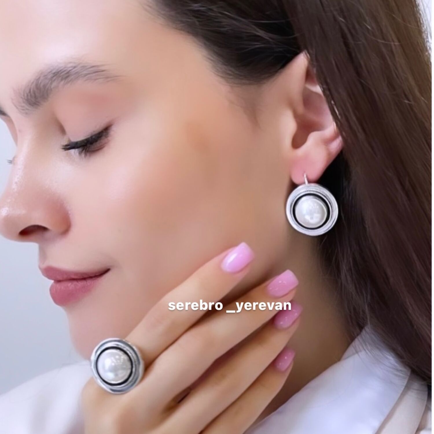 Армянские украшения. Комплект украшений из серебра в интернет-магазине ...