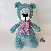 Куклы и игрушки handmade. Livemaster - original item Soft toy Bear Surprise knitted plush toy. Handmade.